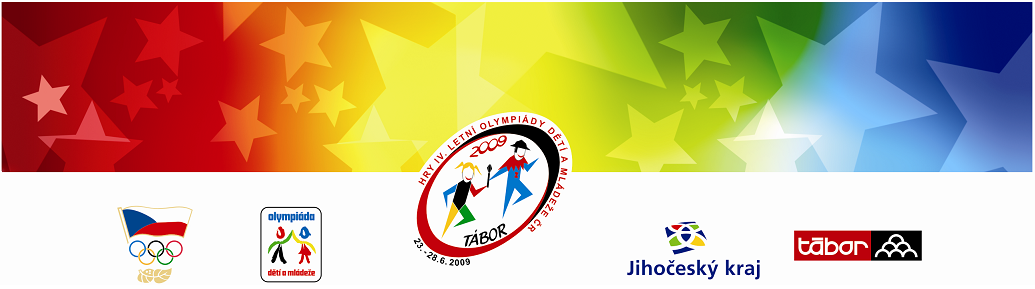 Hry IV. letní olympiády dětí a mládeže České republiky Tábor 23.-28.6.2009 Stadion Míru Tábor Atletika Souhrnné výsledky skok vysoký Ml. žáci Kvalifikace 1 (24.06.