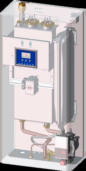 THERM ELN 8 THERM ELN 15 Jmenovitý tepelný výkon kw 7,5 15 Minimální regulační stupeň výkonu W 2500 5000 Jmenovitý proud (jednofázové připojení) А 11 (33) 22 Stupeň elektrického krytí IP 40 40