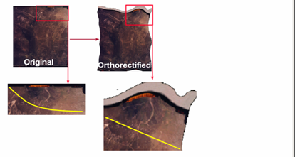 Metody transformace KOLINEÁRNÍ Nezachovávají se úhly, měřítko se mění v obou směrech nezávisle Minimálně čtyři páry identických bodů Ortorektifikace Přesnější a náročnější Kromě identických bodů