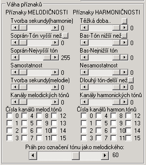 4.3. Automatické nastavení ladění Při automatickém nastavení ladění bude probíhat analýza skladby podle aktuálně znějící harmonie.