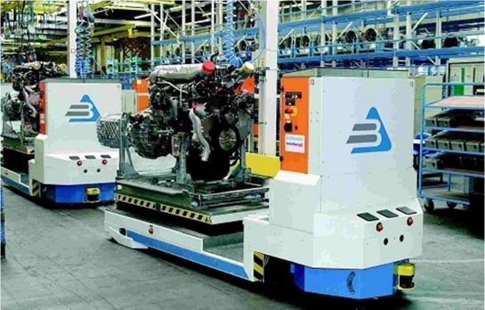 Automaticky vedené vozíky (AGV -Automated