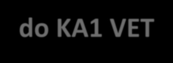 Instituce, které se mohou zapojit do KA1 VET veřejné nebo soukromé organizace aktivní v oblasti odborného vzdělávání a přípravy (= VET organisations) veřejné nebo soukromé organizace aktivní na trhu