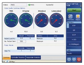 Live calls Measure VoIP