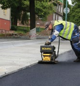 Stávající asfaltová konstrukce bude pro výstavbu