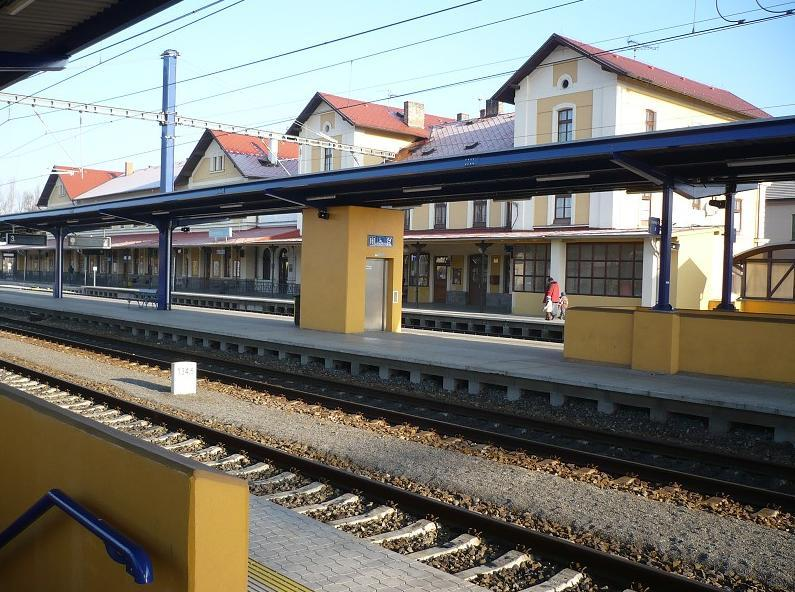 část stavby Modernizace trati Veselí nad Lužnicí Tábor, 1.