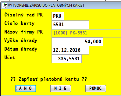 Úhrada dodávateľskej faktúry platobnou kartou Prejdite do evidencie dodávateľských faktúr. Ak nie je doklad v evidencii, zaevidujete príslušnú faktúru a zaúčtujte.