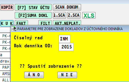 Pozretie účtovania v inom období Ak počas práce v