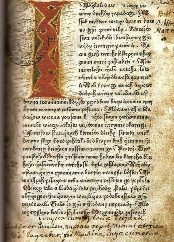 písmo z kanceláří Karla IV Českou bastardou je psána většina staročeských literárních památek 15.
