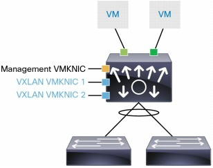 Implementace Cisco Nexus 1000 Series má dvě hlavní složky: Virtual Supervisor Module (VSM) Virtual Ethernet modul (VEM) 4.