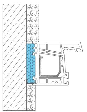 parapete paropriepustnou fóliou Fasatan pri viacvrstvovej stene odporúčame,