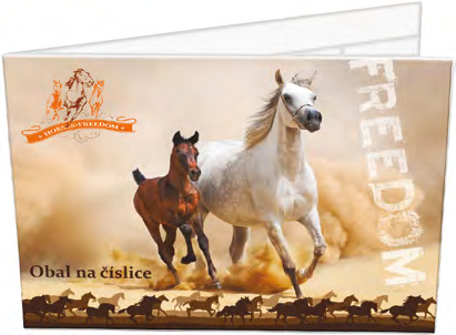 písmena HORSE FREEDOM 7788 A4 box