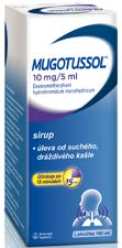 SUCHÝ KAŠEL Mugotussol sirup 190 ml Účinkuje již za 15 minut. Suchý, dráždivý kašel zklidní až na 6 hodin.