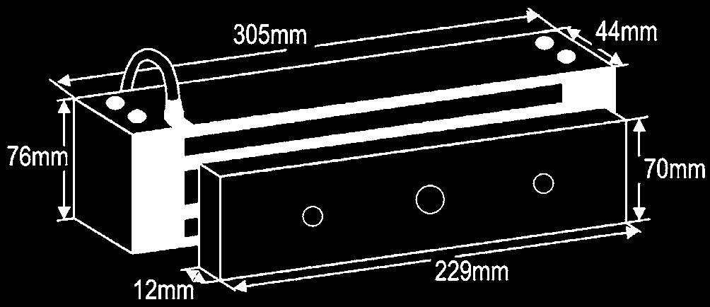 M82M přídržný elektromagnet 816 kg SAM2 - přídržný magnet pro montáž na střih Velmi kvalitní elektromagnet s doživotní zárukou, který je možno instalovat v libovolném prostředí.