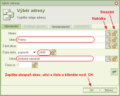 Výsledek kontroly se zobrazí v náhledu a lze jej vytisknout anebo uložit ve formátu PDF.