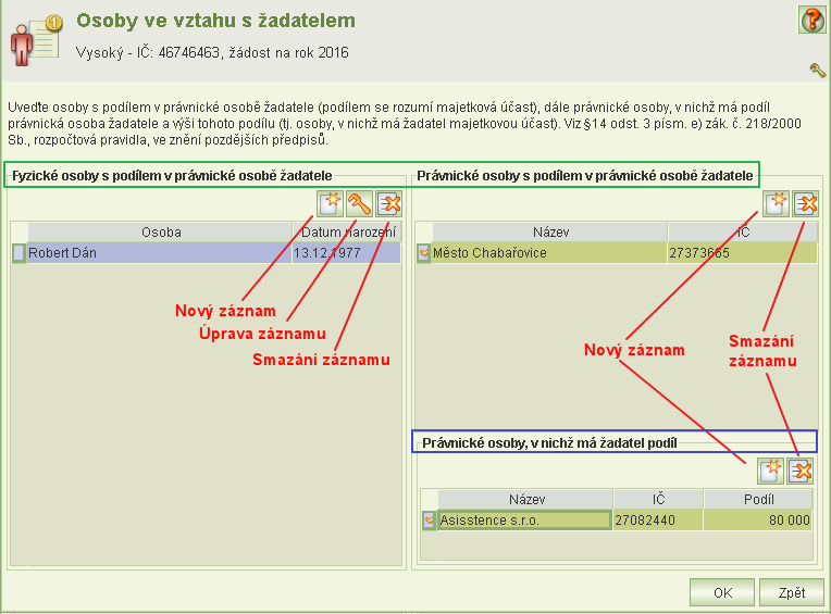 se vkládají do aplikace obdobným způsobem: 7.2.