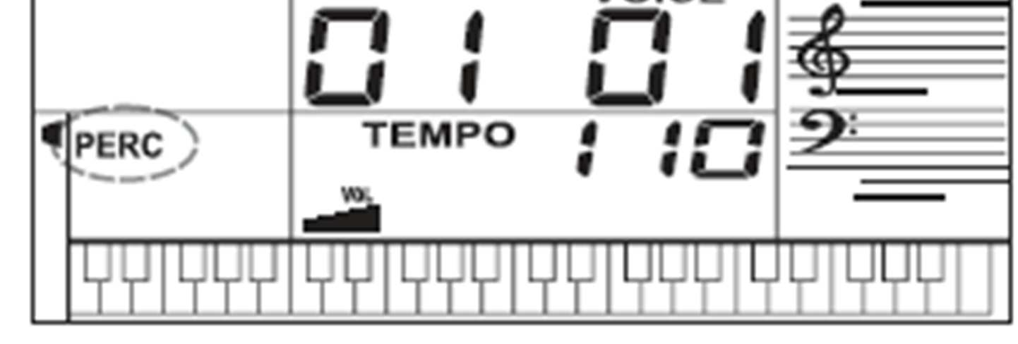 Tlačítko funkce paměti/bicích Pro uložení nastavení do paměti nebo uložení kláves jako bicích se používá pět tlačítek M1/PAD1 až M5/PAD5.