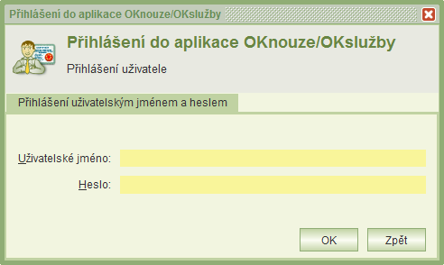 Tlačítka OK a Zpět: Na všech formulářích jsou v pravém dolním rohu použita tlačítka OK a Zpět. Tlačítko OK uloží data, Zpět se vrátí (po kontrolním dotazu) na nadřízený formulář.