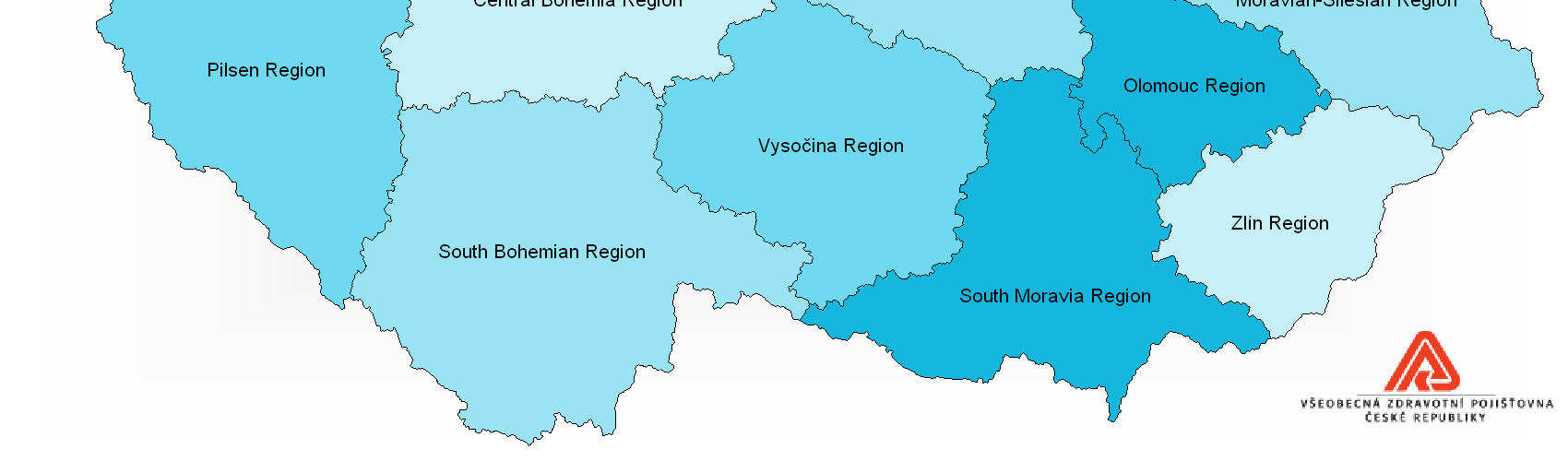 inhabitants according to region