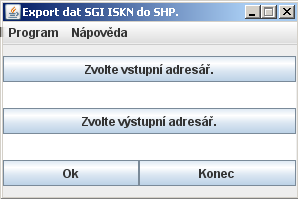 8. Import dat do SQLite 8.2 Třída Gui2 Třída Gui2 je opět uživatelským rozhraním (viz obrázek 8.