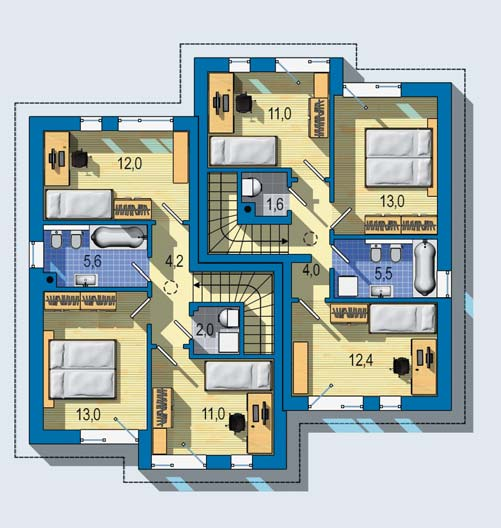 spotreby energie 1995 m 2 nízkoenergetický štandard rodinného domu Spôsob vykurovania: podlahové vykurovanie Zdroj: tepelné