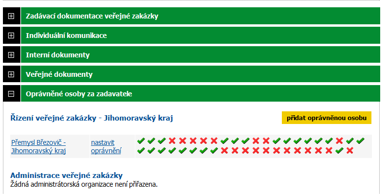 9. Dodatečné opravy a nastavení oprávnění v systému E-ZAK Pokud si myslíte, že systém neumí něco, co by umět měl, je to pravděpodobně tím, že na to nemáte příslušná oprávnění proto nejprve vždy