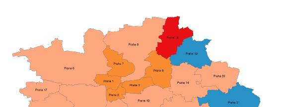 Obrázek 7: Vývoj hrubých měr v MČ Praha 4