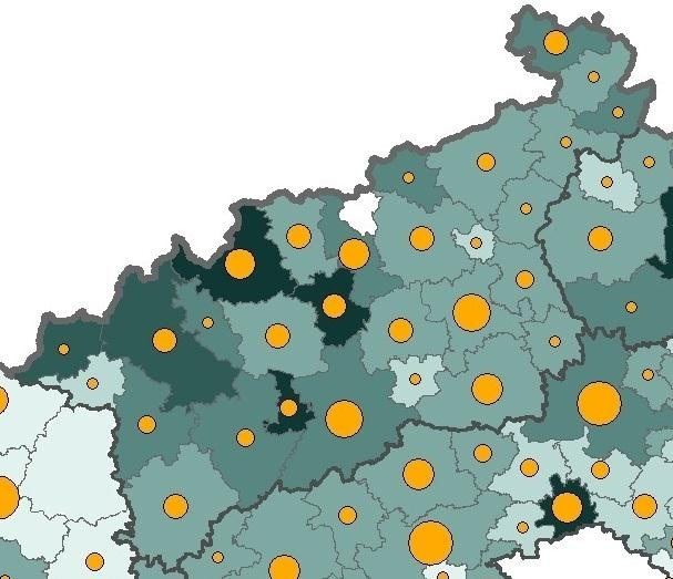 Vývoj počtu OPM za obce ještě výrazněji
