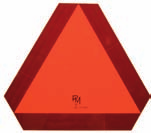lišta obdelník-vlek (709) zadní, červené LED