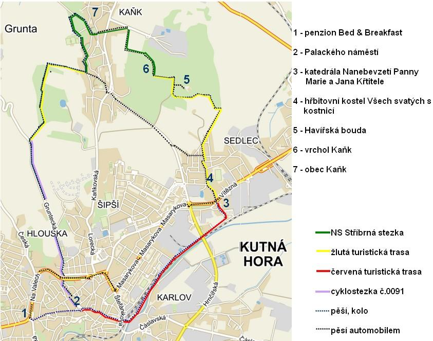 o Otevírací doba: 11:00 17:00 [18] Hřbitovní kostel Všech svatých s kostnicí kostnice je podzemní kaplí hřbitovního kostela, která byla původně částí Sedleckého opatství.
