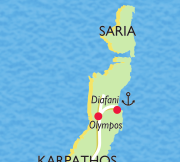 Kyra Panagia Ostrov Karpathos se nachází mezi ostrovy Kréta a Rhodos a je druhým největším ostrovem Dodekanského souostroví (324 km 2 včetně ostrova Saria).