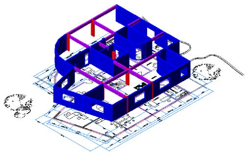 Kapitola 2 Objevte Advance Dozvědět se více o Archi-BE rozhraní Advance vám nabízí možnost začít na architektonickém výkresu pro