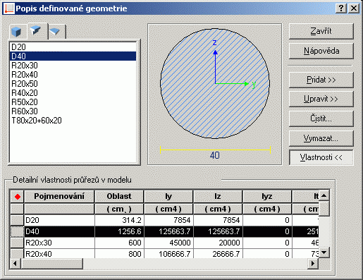 Kapitola 2 Objevte Advance Správce geometrie objektů objektů V Advance mohou být nakresleny všechny typy geometrie.