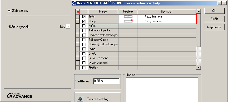 9. Klikněte Parametry. 10.