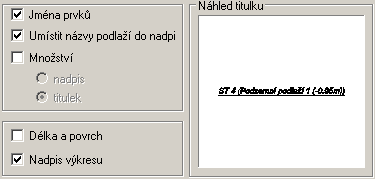 V dalších dialozích (např. Dodělávky, Výkres, a Vizuální prvky ) klikejte na Další až po dialog Nadpis. 10.