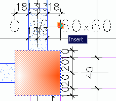 Klikněte na uzel symbolu. Symbol je připojen ke kurzoru.