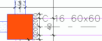 Kliknutím ve výkrese zadejte pozici symbolu. 4.