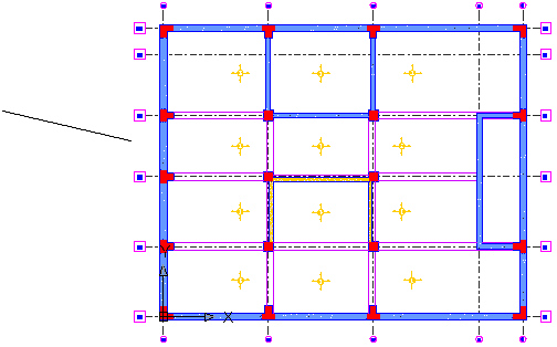 Dále natočte poslední nakreslený segment (o 90 ) tak, aby jste získali správný profil (viz Obrázek 63). 1. Vyberte segment. 2. Klikněte pravým na křivku a z kontextového menu vyberte Otočit. 3.