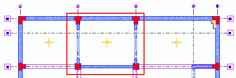 Na stručné liště vlastností (Smartbar) upravte vlastnosti otvoru. Nastavte rozměry otvoru R300x230. V poli Parapet, zadejte 0 cm.