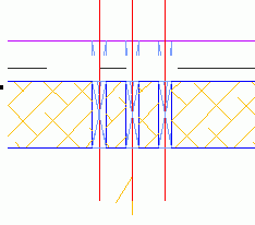 Krok 8: Dokončení modelu přidáním všech zbývajících otvorů Vytvořte kruhové otvory o průměru 5 cm do stěny D19 - E19. 1.