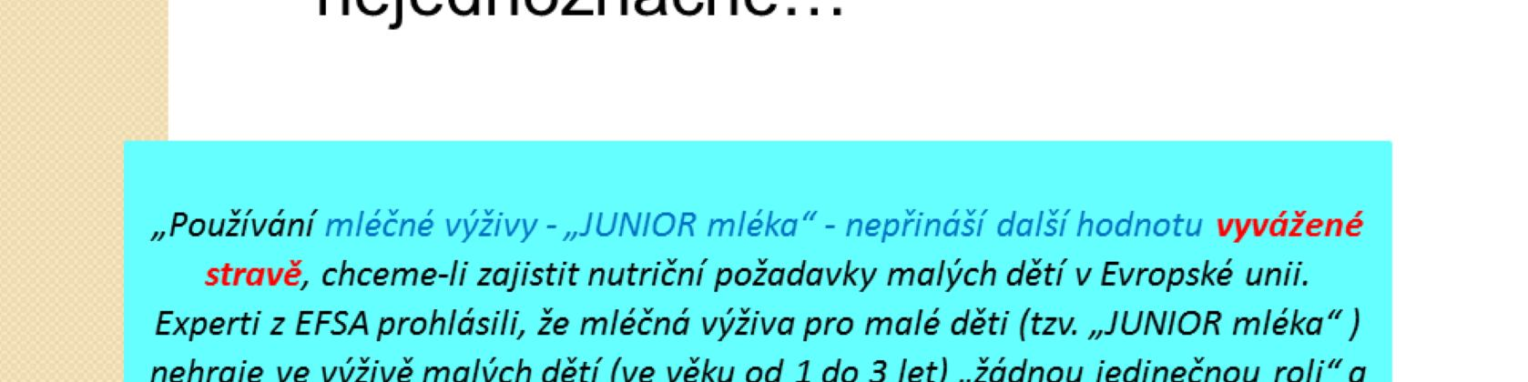 Pro můj úvod jsem opět zvolil prohlášení EFSA, protože důvodem, proč jsem se začal zajímat o tuto problematiku byl moment, kdy ke mě přistoupil jeden novinář A také titulky v belgických