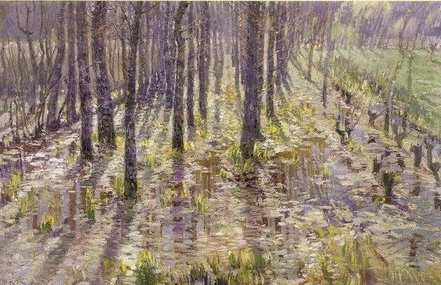 14. Krajina z Giverny, (1898) olej, plátno, 65,5x100 cm Oblastní galerie, Liberec Reprodukováno v: