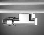 Termostatické hlavice doplňkové informace Otopná desková Purmo v provedení ventil kompakt jsou vybavena termostatickou ventilovou vložkou s přednastavením firmy Heimeier nebo Oventrop.