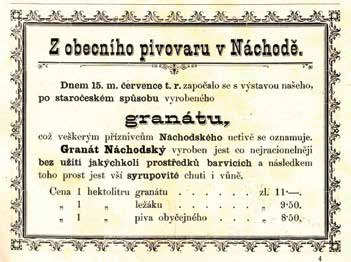 1887 Na Vánoce začal vařit 13 ležák a od