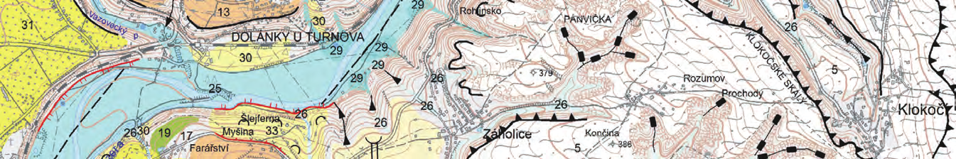 Geologické mapy poskytují komplexní informace o geologické stavbě území České republiky.