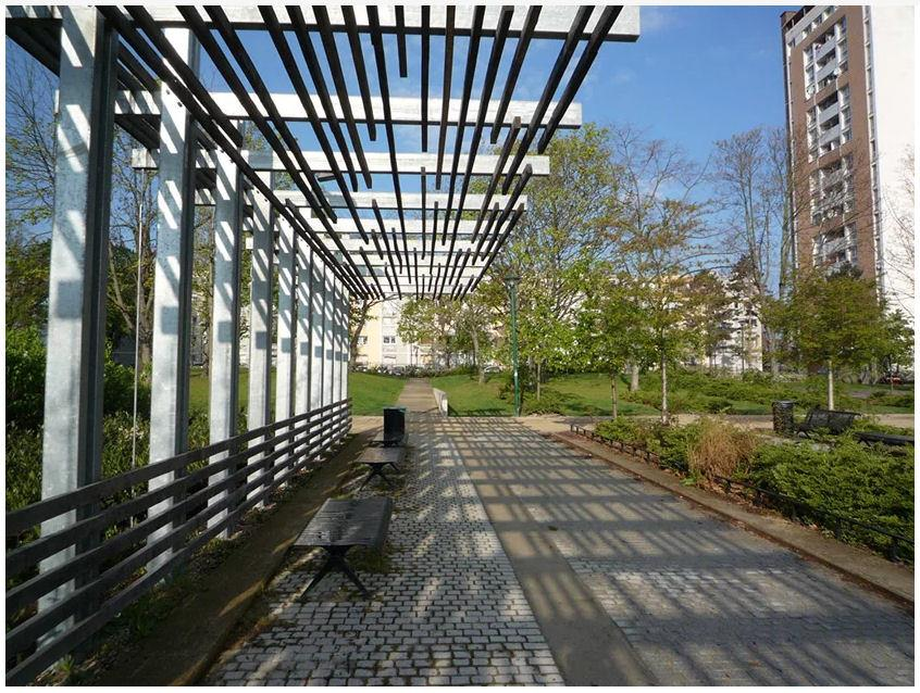 Parc d'orgemont (Epinay-sur-Seine) Městský park vytvořený v rámci přestavby