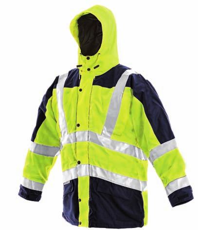 Reflexní oděvy / Reflective clothing EN 471 EN ISO 20471 2 2 2 Odepínací rukávy vnitřní bundy Inner jacket with detachable sleeves Odepínací rukávy vnitřní bundy Inner