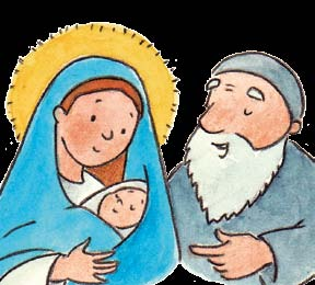 UVEDENÍ PÁNĚ DO CHRÁMU Slavnost se vztahuje k události, kdy Josef s Marií přinesli malého
