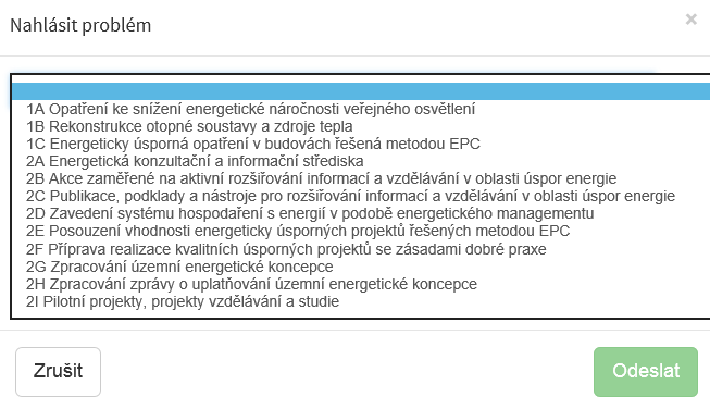 PRVNÍ KROKY S FORMULÁŘEM PRO PODÁNÍ ONLINE ŽÁDOSTI O PODPORU Tato funkce se vyvolává jak z hlavní nabídky menu u e-mailového účtu, tak ve spodní levé části stránky, vizte červené tlačítko