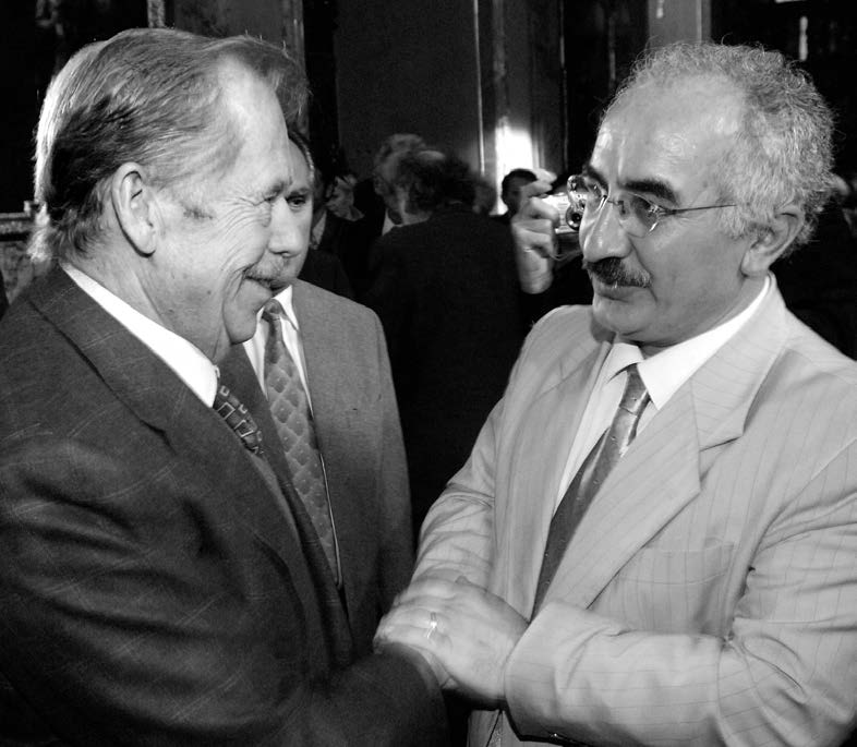 Václav Havel gratuluje k