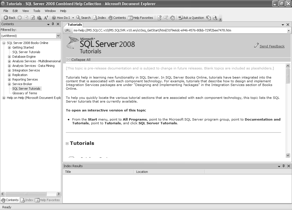 56 Část I Úvod do systému Microsoft SQL Server 2008 dách, datovými typy hierarchyid, návrhem krychlí OLAP, implementací modelů dolování dat, zavedením replikace a vytvořením balíčků SSIS nebo sestav